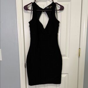 Guess Black Backless Dress